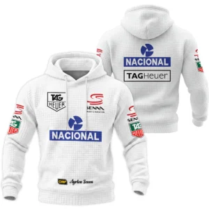 1985 Ayrton Senna John Player Special Lotus F1 Sweatshirt Zipper BL3725A3SHZ