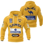 1987 Ayrton Senna Camel Honda F1 Hoodie Quilted Waffle BL3725A5HQW