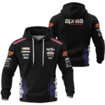 2026 Jorge Martin Aprilia Racing Moto GP Teamwear Hoodie Quilted Waffle BLGP26326A2HQW