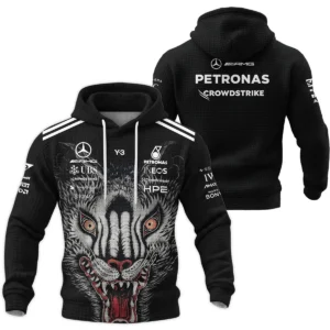 2026 Japan GP Y-3 x Mercedes F1 - Sweatshirt Zipper BLMER18326A1SHZ