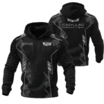 Cadillac F1 Teamwear Hoodie Quilted Waffle BLVA5326A1CDLHQW