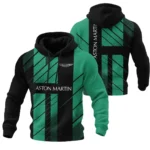 Aston Martin F1 Teamwear Hoodie Quilted Waffle BLVA5326A2AMHQW