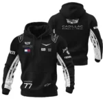 2026 Valtteri Bottas Cadillac F1 Team Apparel Hoodie Quilted Waffle BLVA9326VB3HQW