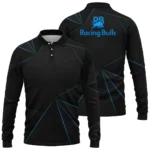 Racing Bulls F1 Teamwear Long Polo Shirt BL8326A1RACLPL