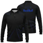 Red Bull Racing F1 Teamwear Long Polo Shirt BL8326A1RBRLPL