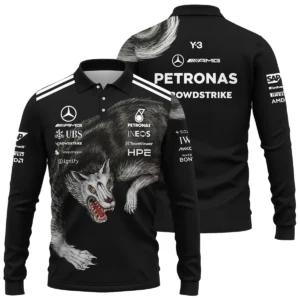 2026 Mercedes x Y-3 Japan GP F1 - Zipper Hoodie BLMER18326A2ZHD