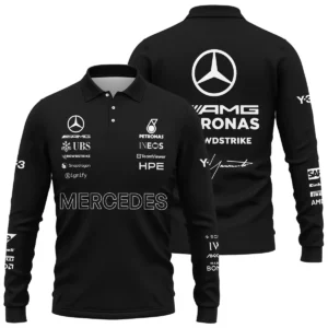 2026 Y-3 x Mercedes F1 Teamwear - Zipper Hoodie BLMER18326A3ZHD