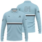 OP81 Oscar Piastri Puma McLaren - Long Polo Shirt BLOP28326A1LPL