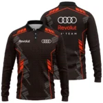 Audi F1 Teamwear Long Polo Shirt BLVA5326A1AUDILPL