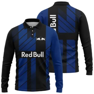 Mercedes F1 Teamwear Long Polo Shirt BLVA5326A2MERLPL