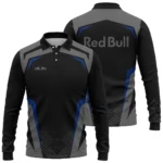 Red Bull Racing F1 Teamwear Long Polo Shirt BLVA5326A3RBRLPL