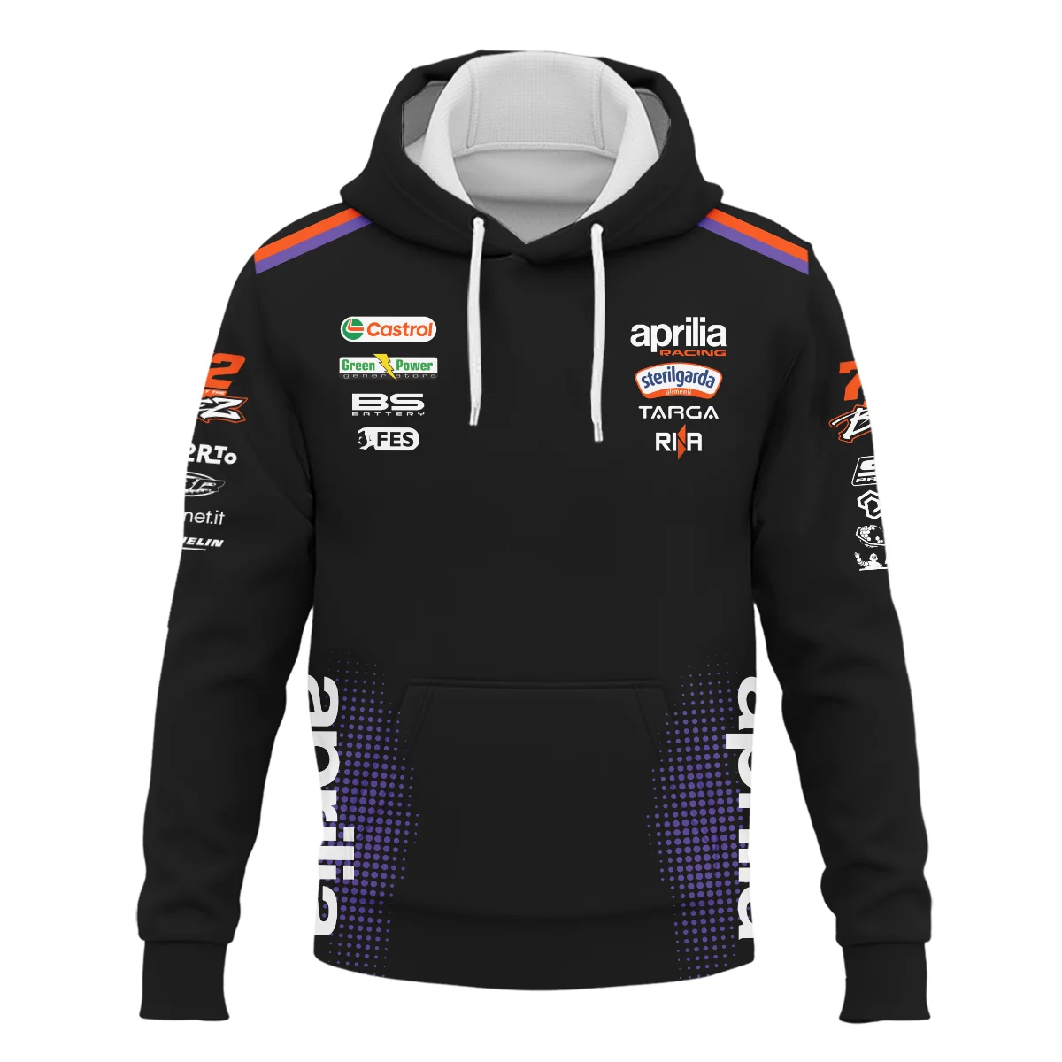 2026 Marco Bezzecchi Aprilia Racing Moto GP Teamwear Hoodie BLGP26326A1HD 2026 Marco Bezzecchi Aprilia Racing Moto GP Teamwear Hoodie BLGP26326A1HD