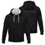 Alpine F1 Teamwear Zipper Hoodie BL8326A1ALPZHD