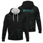 Mercedes F1 Teamwear Zipper Hoodie BL8326A1MERZHD