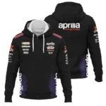 2026 Marco Bezzecchi Aprilia Racing Moto GP Teamwear Zipper Hoodie BLGP26326A1ZHD