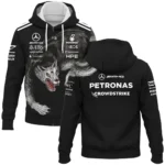 2026 Mercedes x Y-3 Japan GP F1 - Zipper Hoodie BLMER18326A2ZHD