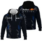 Red Bull Racing F1 Teamwear Zipper Hoodie BLVA5326A1RBRZHD