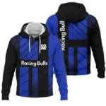 Racing Bulls F1 Teamwear Zipper Hoodie BLVA5326A2RCBZHD