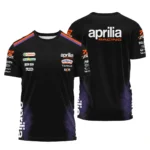 2026 Marco Bezzecchi Aprilia Racing Moto GP Teamwear T-Shirt BLGP26326A1TS