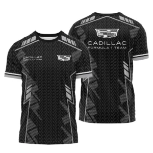 Cadillac F1 Teamwear Quarter Zip Sweatshirt BLVA5326A1CDLQZS