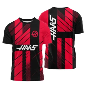 Haas F1 Teamwear Quarter Zip Sweatshirt BLVA5326A2HAASQZS