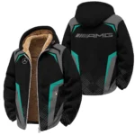 Mercedes F1 Teamwear Winter Fleece Jacket BLVA5326A3MERWFJ