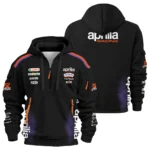 2026 Marco Bezzecchi Aprilia Racing Moto GP Teamwear Hoodie Half Zip BLGP26326A1HDF