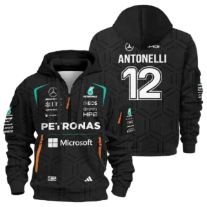 2026 Kimi Antonelli Mercedes F1 Teamwear T-Shirt BLKA29326A1TS - Black