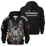 2026 Japan GP Y-3 x Mercedes F1 - Hoodie Half Zip BLMER18326A1HDF