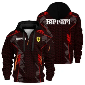 Ferrari F1 Teamwear Sweatshirt Zipper BLVA5326A1FRRSHZ
