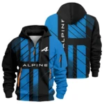 Alpine F1 Teamwear Hoodie Half Zip BLVA5326A2ALPHDF