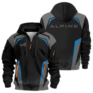 Alpine F1 Teamwear Sweatshirt Zipper BLVA5326A3ALPSHZ
