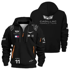 2026 Sergio Perez Cadillac F1 Team Apparel Sweatshirt Zipper BLVA9326SP3SHZ