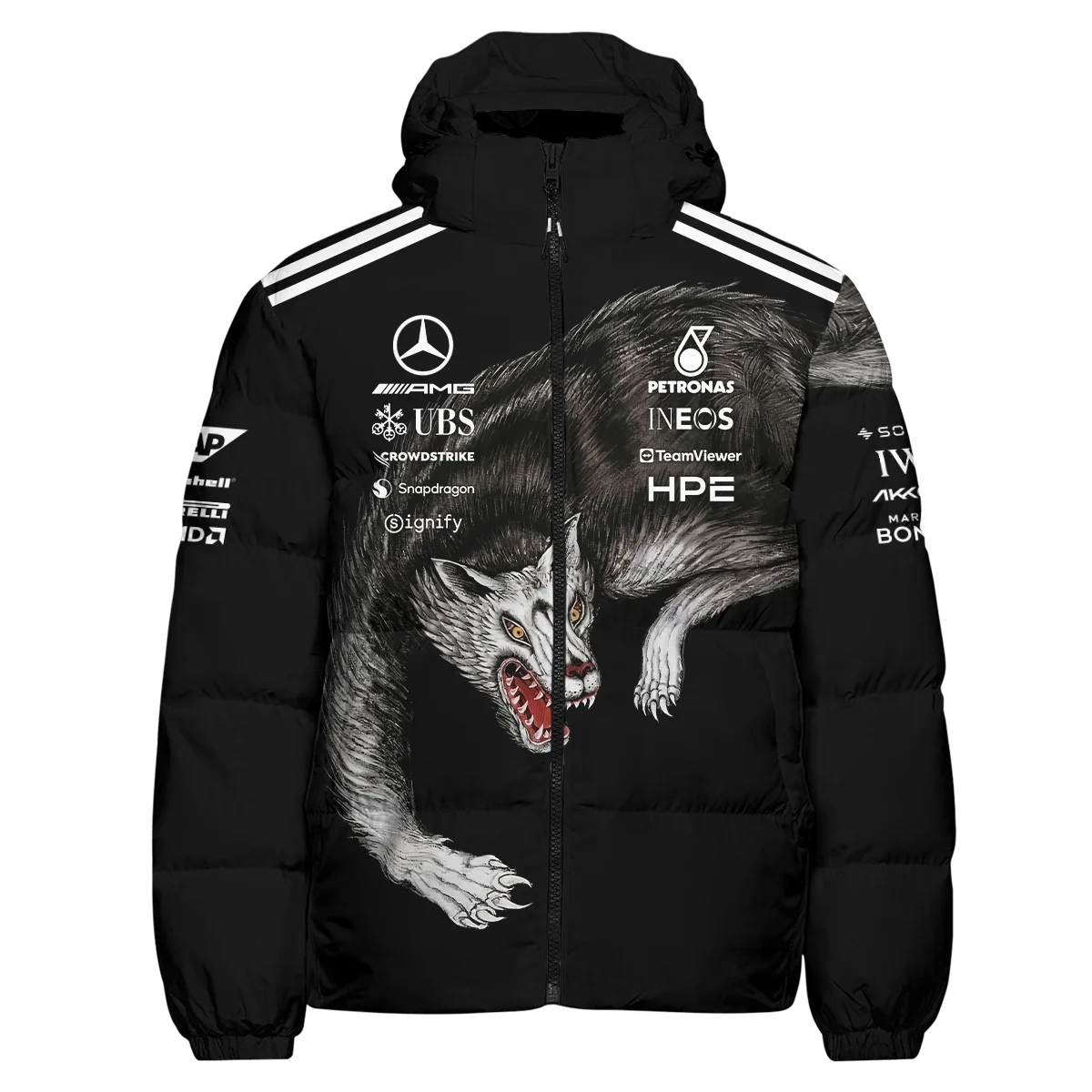 2026 Mercedes x Y-3 Japan GP F1 - Down & Puffer Jackets BLMER18326A2HCJ 2026 Mercedes x Y-3 Japan GP F1 - Down & Puffer Jackets BLMER18326A2HCJ