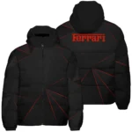 Fanwear Ferrari F1 Teamwear Down & Puffer Jackets BL8326A1FRRHCJ - Style For Fan