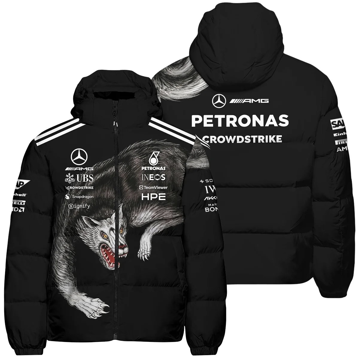 2026 Mercedes x Y-3 Japan GP F1 - Down & Puffer Jackets BLMER18326A2HCJ 2026 Mercedes x Y-3 Japan GP F1 - Down & Puffer Jackets BLMER18326A2HCJ