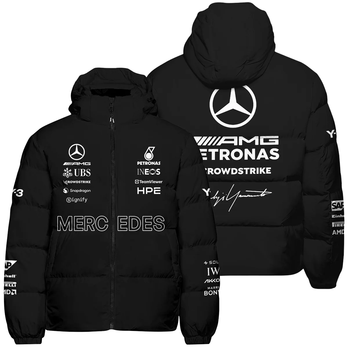 2026 Y-3 x Mercedes F1 Teamwear - Down & Puffer Jackets BLMER18326A3HCJ 2026 Y-3 x Mercedes F1 Teamwear - Down & Puffer Jackets BLMER18326A3HCJ