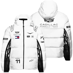 2026 Sergio Perez Cadillac F1 Team Apparel Winter Fleece Jacket BLVA9326SP4WFJ