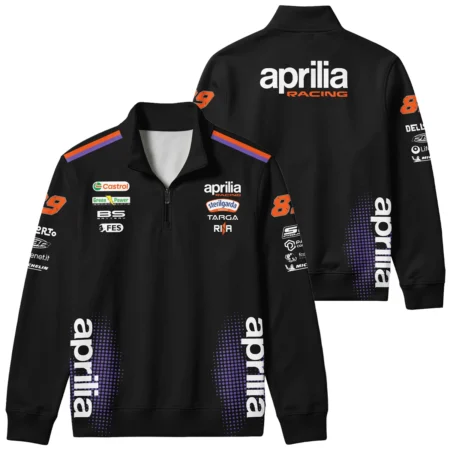 2026 Jorge Martin Aprilia Racing Moto GP Teamwear Quarter Zip Sweatshirt BLGP26326A2QZS