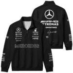 2026 Y-3 x Mercedes F1 Teamwear - Quarter Zip Sweatshirt BLMER18326A3QZS