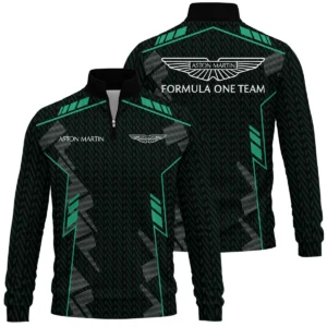 Aston Martin F1 Teamwear Winter Fleece Jacket BLVA5326A1AMWFJ