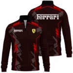 Ferrari F1 Teamwear Quarter Zip Sweatshirt BLVA5326A1FRRQZS