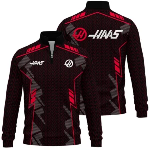Haas F1 Teamwear Winter Fleece Jacket BLVA5326A1HAASWFJ