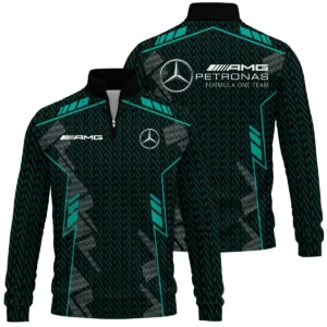 Mercedes F1 Teamwear Winter Fleece Jacket BLVA5326A1MERWFJ