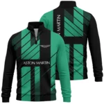 Aston Martin F1 Teamwear Quarter Zip Sweatshirt BLVA5326A2AMQZS