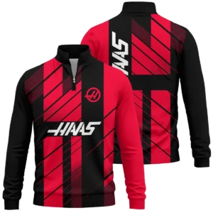 Haas F1 Teamwear Winter Fleece Jacket BLVA5326A2HAASWFJ