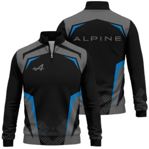 Alpine F1 Teamwear Winter Fleece Jacket BLVA5326A3ALPWFJ
