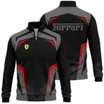 Ferrari F1 Teamwear Quarter Zip Sweatshirt BLVA5326A3FRRQZS