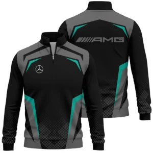 Mercedes F1 Teamwear Winter Fleece Jacket BLVA5326A3MERWFJ
