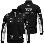 2026 Sergio Perez Cadillac F1 Team Apparel Quarter Zip Sweatshirt BLVA9326SP3QZS